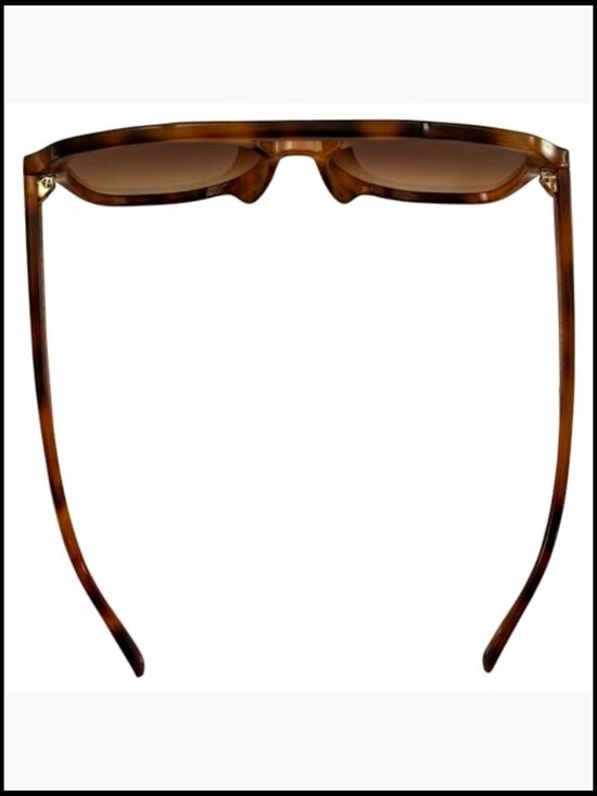 Oversized Aviator Sunglasses with Gradient Lenses, 100% UVA/UVB Protection main image 5